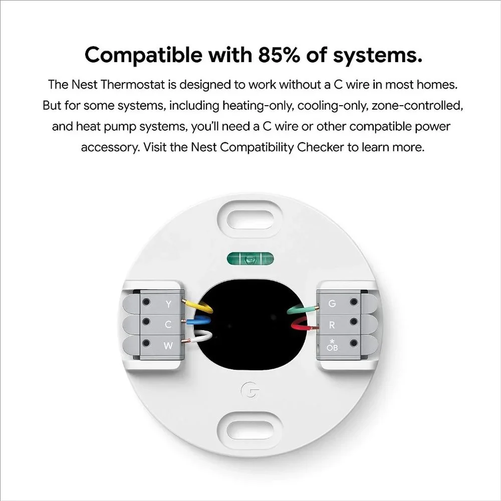 Google Nest Thermostat Fog BRAND NEW